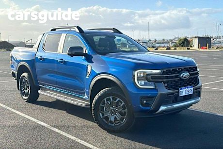 Blue 2024 Ford Ranger Double Cab Pick Up Wildtrak 2.0 (4X4)