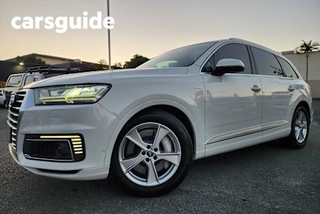 White 2018 Audi Q7 Wagon e-tron Tiptronic Quattro