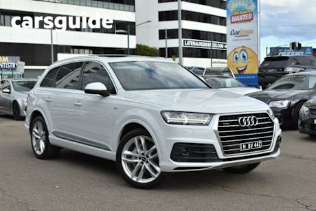 White 2016 Audi Q7 Wagon 3.0 TDI Quattro