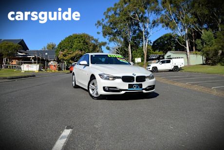 White 2014 BMW 3 Sedan 25i