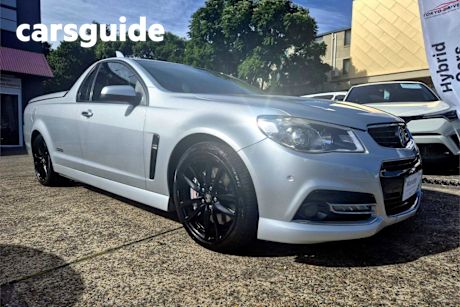 Silver 2014 Holden UTE Utility SS-V Redline