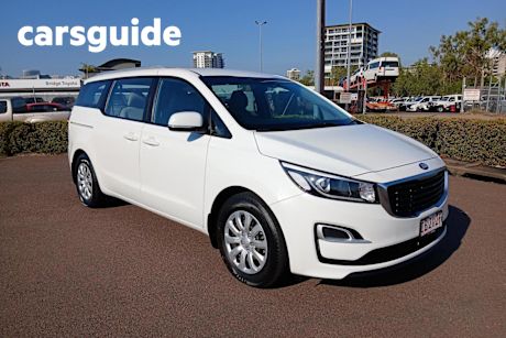 White 2020 Kia Carnival Wagon S