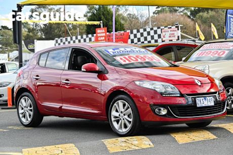 Red 2012 Renault Megane Hatchback Privilege