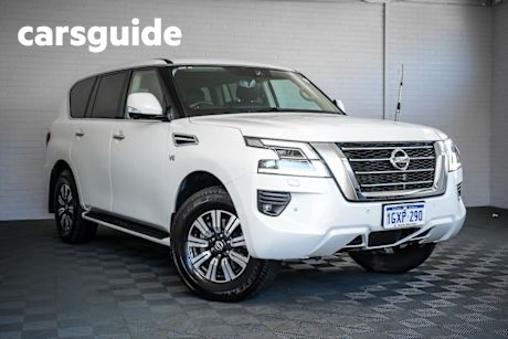 White 2019 Nissan Patrol Wagon TI (4X4)