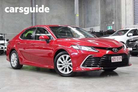 Red 2022 Toyota Camry Sedan Ascent + SAT NAV