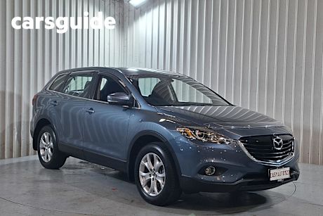 Blue 2015 Mazda CX-9 Wagon Classic (fwd)