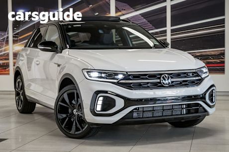 White 2024 Volkswagen T-ROC Wagon 140TSI R-Line