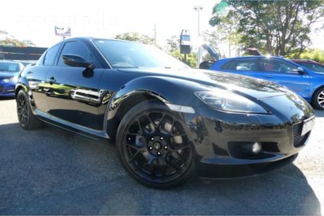 Black 2007 Mazda RX-8 Coupe