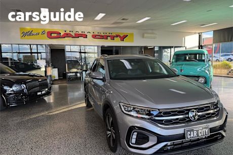 Silver 2022 Volkswagen T-ROC Wagon 140TSI R-Line (restricted Ftr)