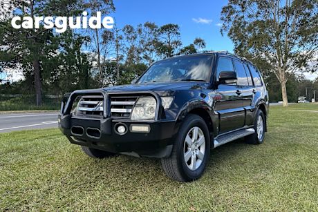 Black 2007 Mitsubishi Pajero Wagon VR-X LWB (4X4)