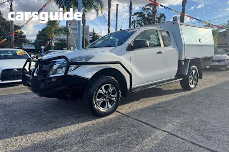 White 2016 Mazda BT-50 Ute Tray XT Freestyle