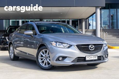 Silver 2013 Mazda 6 Sedan Sport