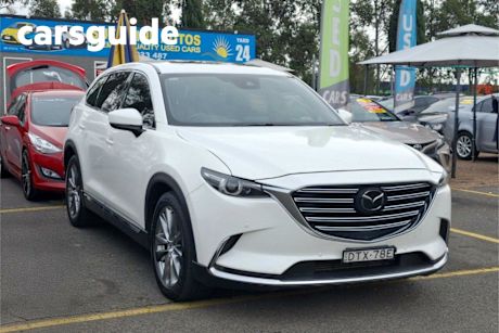 White 2017 Mazda CX-9 Wagon Azami (awd)