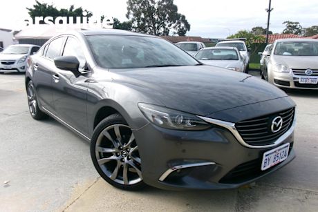 Grey 2018 Mazda 6 Sedan GT