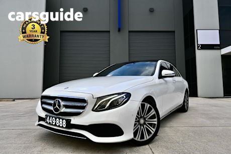 White 2016 Mercedes-Benz E220 Sedan D