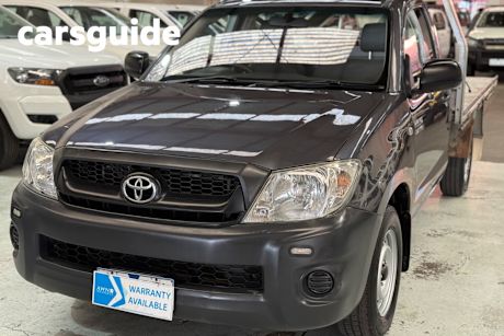 Brown 2010 Toyota Hilux Cab Chassis Workmate