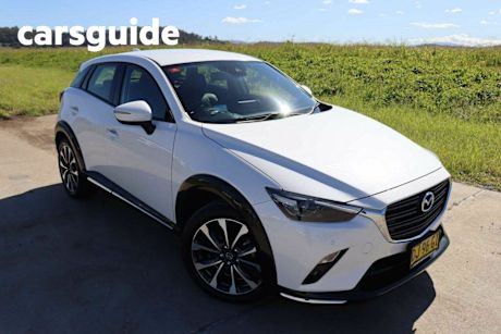 White 2023 Mazda CX-3 Wagon Stouring (fwd)