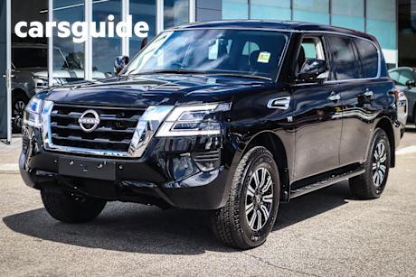 Black 2025 Nissan Patrol Wagon TI (4X4)