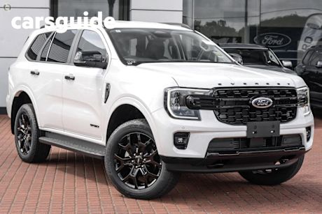 White 2025 Ford Everest Wagon Sport (4WD)