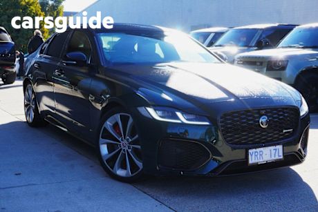 Green 2021 Jaguar XF Saloon P300 R-Dynamic HSE