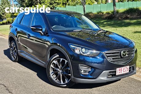 Blue 2016 Mazda CX-5 Wagon Akera (4X4)