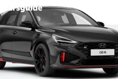Black 2025 Hyundai I30 Hatchback N Premium With Sunroof