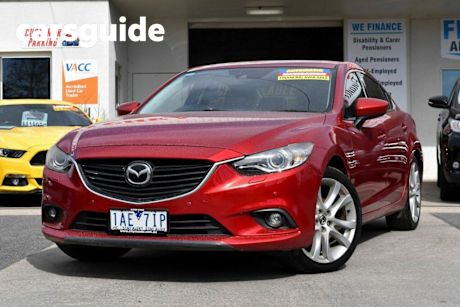 Red 2013 Mazda 6 Sedan Atenza
