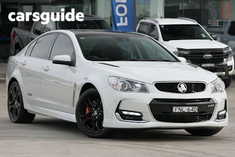 White 2016 Holden Commodore Sedan SS-V Redline