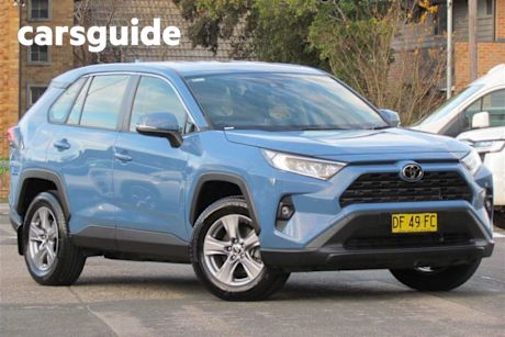 Blue 2022 Toyota RAV4 Wagon GX (2WD)
