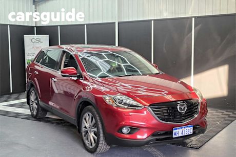 Red 2014 Mazda CX-9 Wagon Grand Touring