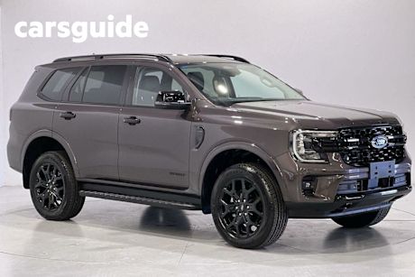 Brown 2024 Ford Everest Wagon Sport (rwd)