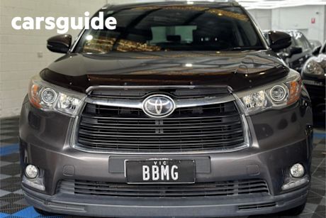 Grey 2016 Toyota Kluger Wagon Grande (4X4)