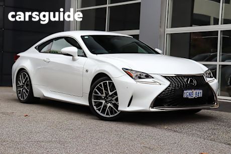 White 2018 Lexus RC350 Coupe F Sport