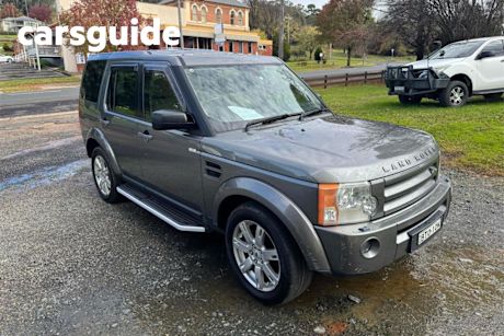 Grey 2009 Land Rover Discovery 3 Wagon SE
