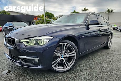 Blue 2016 BMW 330I Wagon Touring Luxury Line