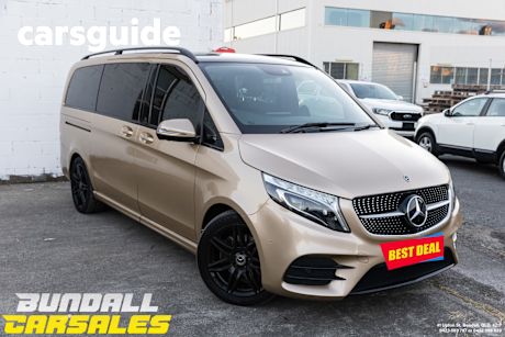 Gold 2021 Mercedes-Benz V220 Wagon D MWB