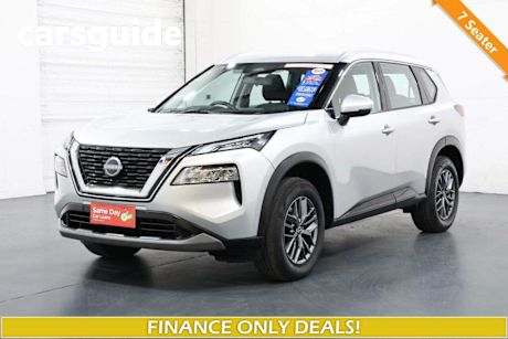 Silver 2023 Nissan X-Trail Wagon ST (4WD) 7 Seat