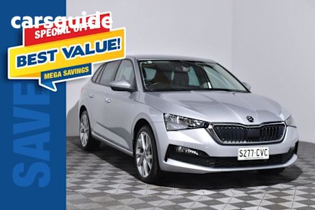 Silver 2022 Skoda Scala Hatch