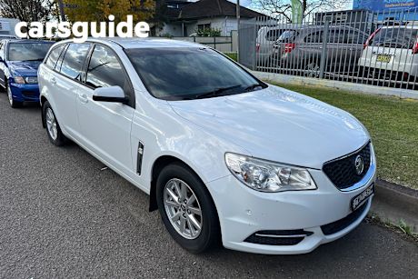 White 2013 Holden Commodore Wagon EVOKE VF