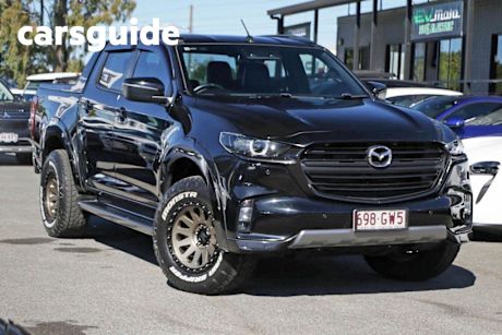 Black 2021 Mazda BT-50 Dual Cab Pick-up SP (4X4)