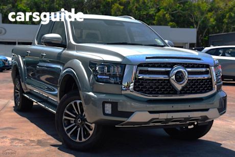 Grey 2025 GWM Cannon Alpha Dual Cab Utility Ultra Phev (4X4)