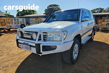 White 2006 Toyota Landcruiser Wagon GXL (4X4)