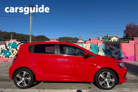 Red 2018 Holden Barina Hatchback CDX