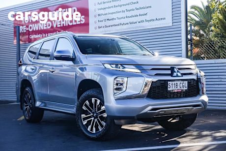 Silver 2020 Mitsubishi Pajero Sport Wagon GLS (4X4) 7 Seat
