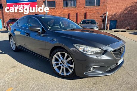 Grey 2014 Mazda 6 Sedan Atenza