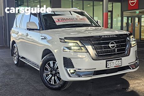 White 2023 Nissan Patrol Wagon TI-L (4X4)