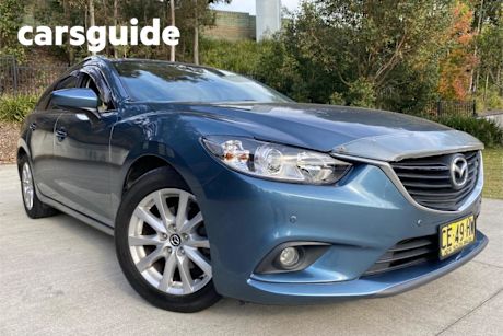 Blue 2013 Mazda 6 Wagon Touring