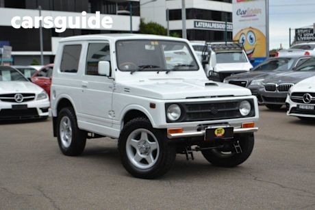 White 1993 Suzuki Jimny Wagon Wagon 3dr Auto 3sp 4x4 0.7i
