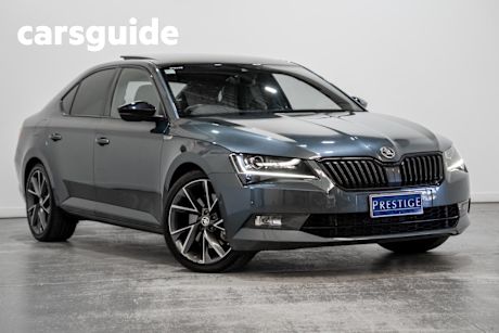 Grey 2019 Skoda Superb Sedan 206 TSI Sportline