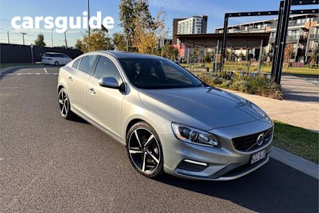 Silver 2015 Volvo S60 Sedan T6 R-Design